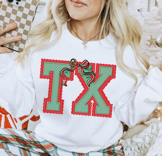 TX - Prepster Christmas State - DTF