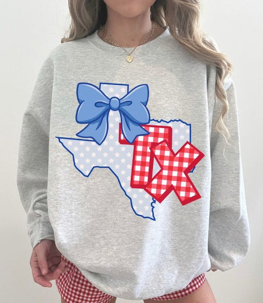 Texas (American Gingham and Stars State) - DTF