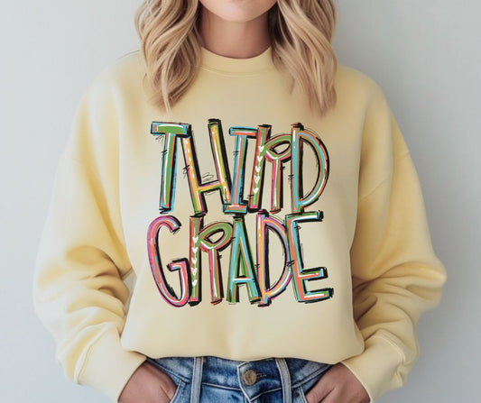 Third Grade (Pixie School Set) - DTF