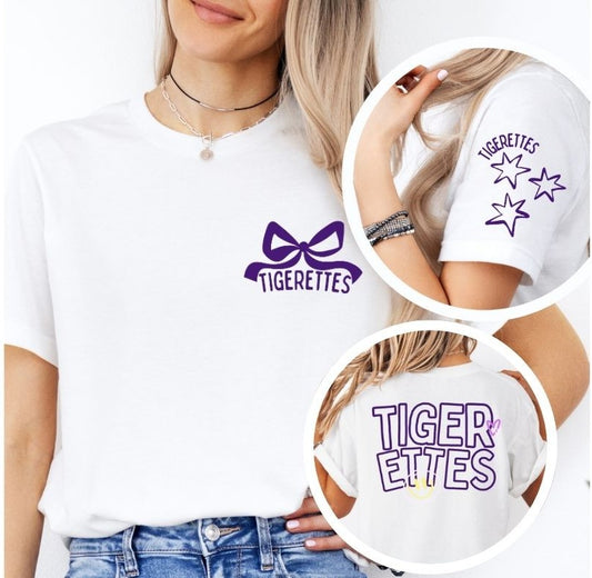 Tigerettes (Doodle Smile Mascot) - DTF