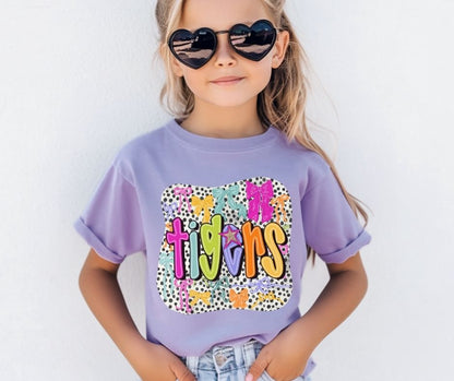 Tigers (Colorful Bows Mascot) - DTF