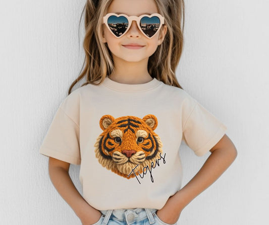 Tigers (Faux Yarn Mascot) - DTF