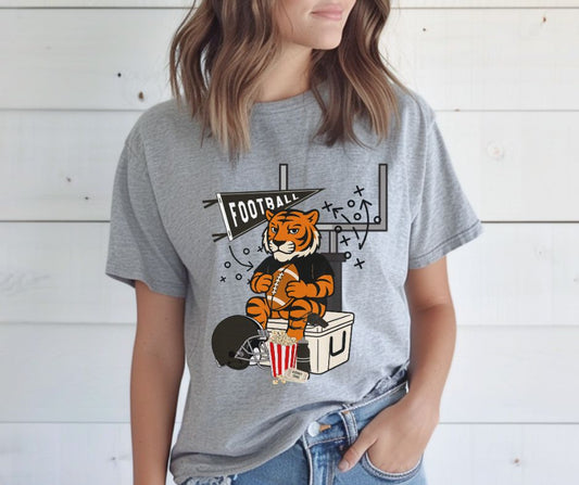 Tigers (Tailgate Doodle Mascots) - DTF