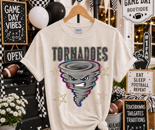 Tornadoes (Grunge Varsity Mascot) - DTF