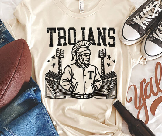 Trojans (Letterman Mascots) - DTF