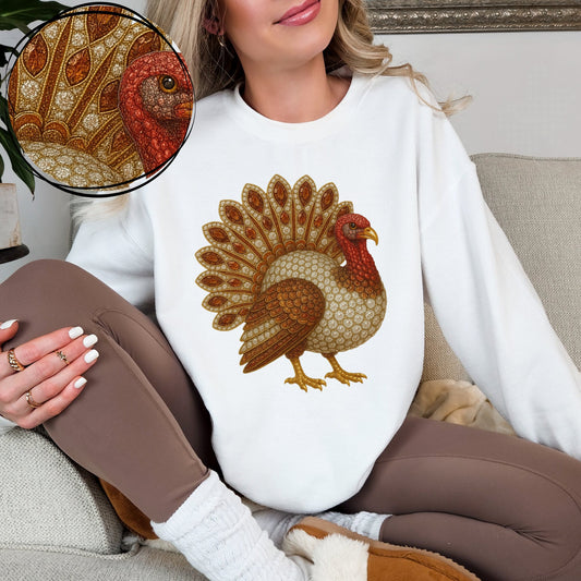 Turkey (Faux Rhinestones) - DTF