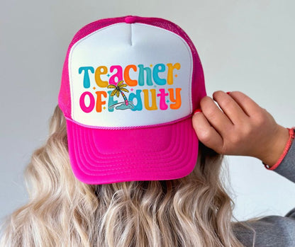 Teacher Off Duty - DTF