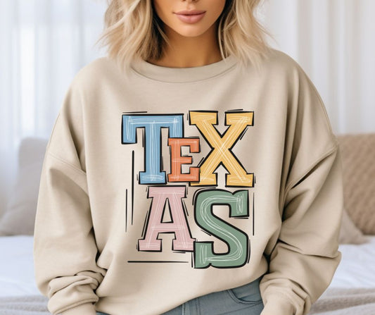 Texas (Boho States) - DTF