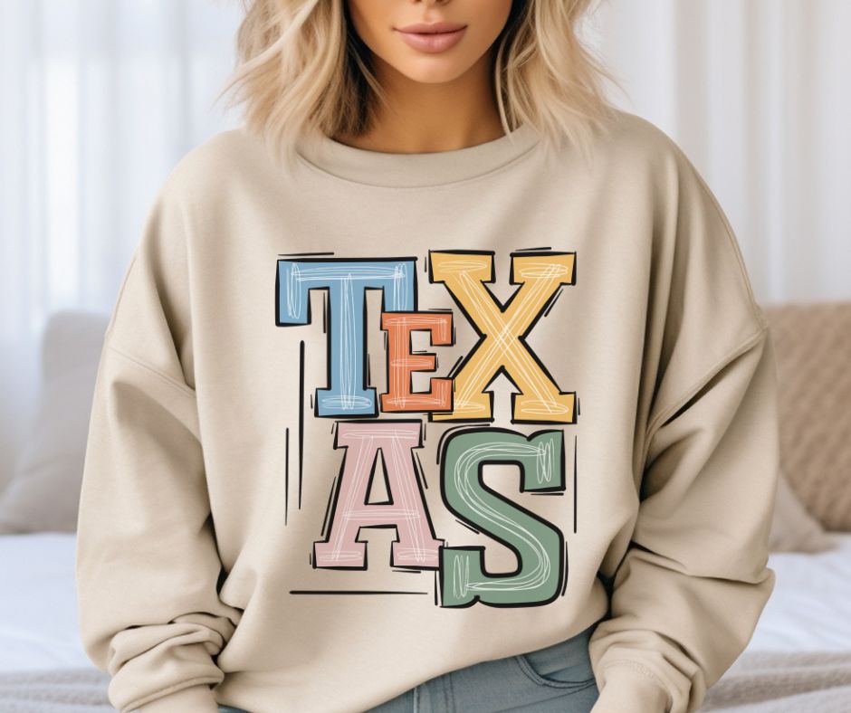 Texas (Boho States) - DTF