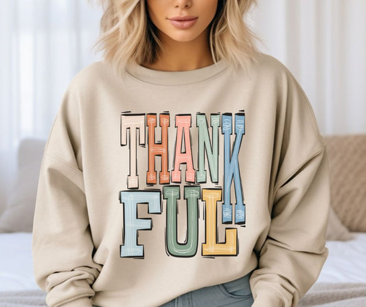 Thankful (Boho Style) - DTF