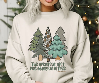 The Greatest Gift was Hung on a Tree - DTF