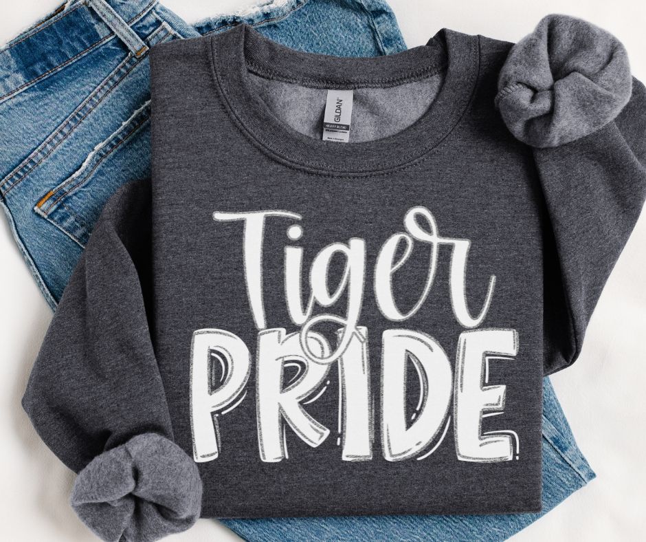 Tiger (Starry Pride - White/Silver) - DTF