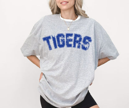 Tigers (Distressed Arch) - DTF