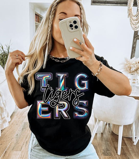 Tigers (Holographic Mascots) - DTF