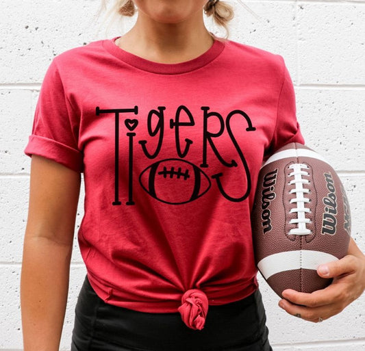 Tigers (Doodle Football Mascots) - DTF