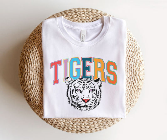 Tigers (multi-colored mascot) - DTF