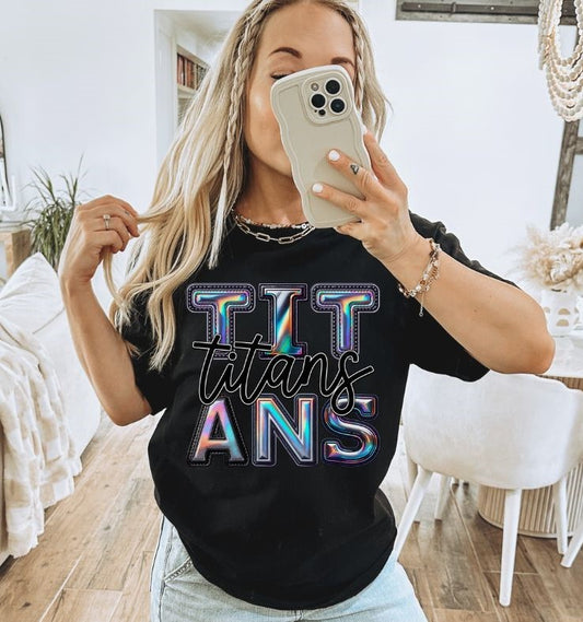Titans (Holographic Mascots) - DTF