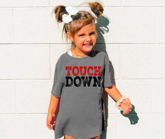 Touch Down (red/black) - TODDLER - DTF