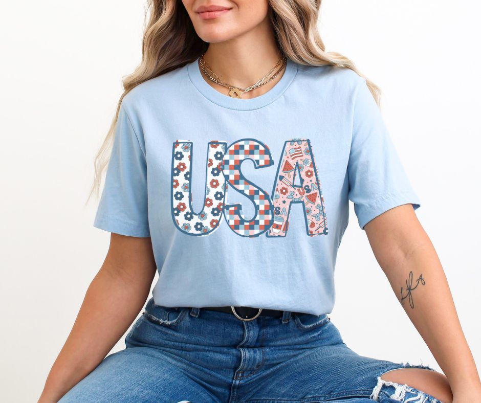 USA (Mixed Media) - DTF