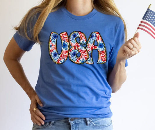USA (Tie Dye) - DTF