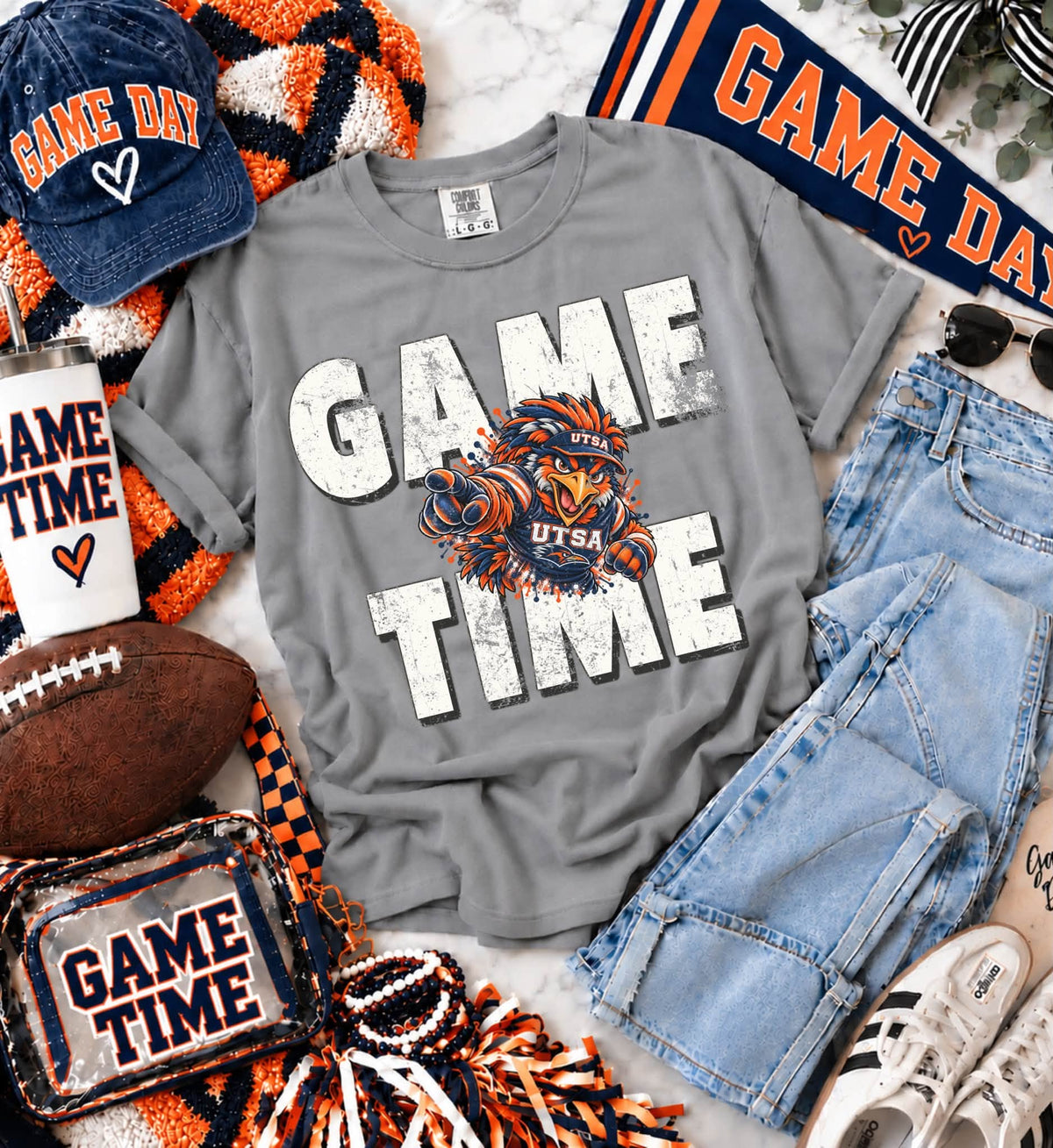 UTSA (Distressed Game Time Mascots) - DTF