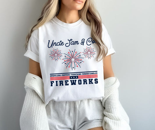 Uncle Sam & Co Fireworks - DTF