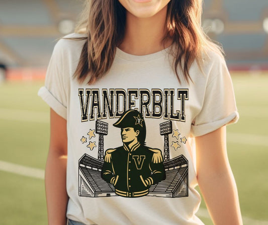 Vanderbilt (College Letterman Mascot) - DTF