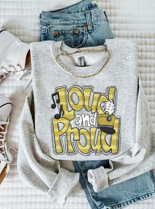 Loud and Proud Band (Vegas Gold) - DTF
