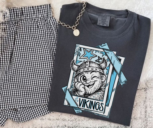 Vikings - Columbia Blue (Cutie Patootie Mascots) - DTF