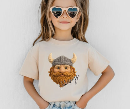 Vikings (Faux Yarn Mascot) - DTF