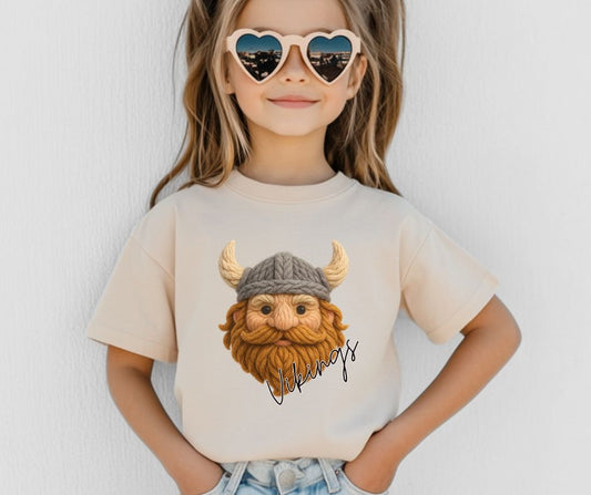 Vikings (Faux Yarn Mascot) - DTF