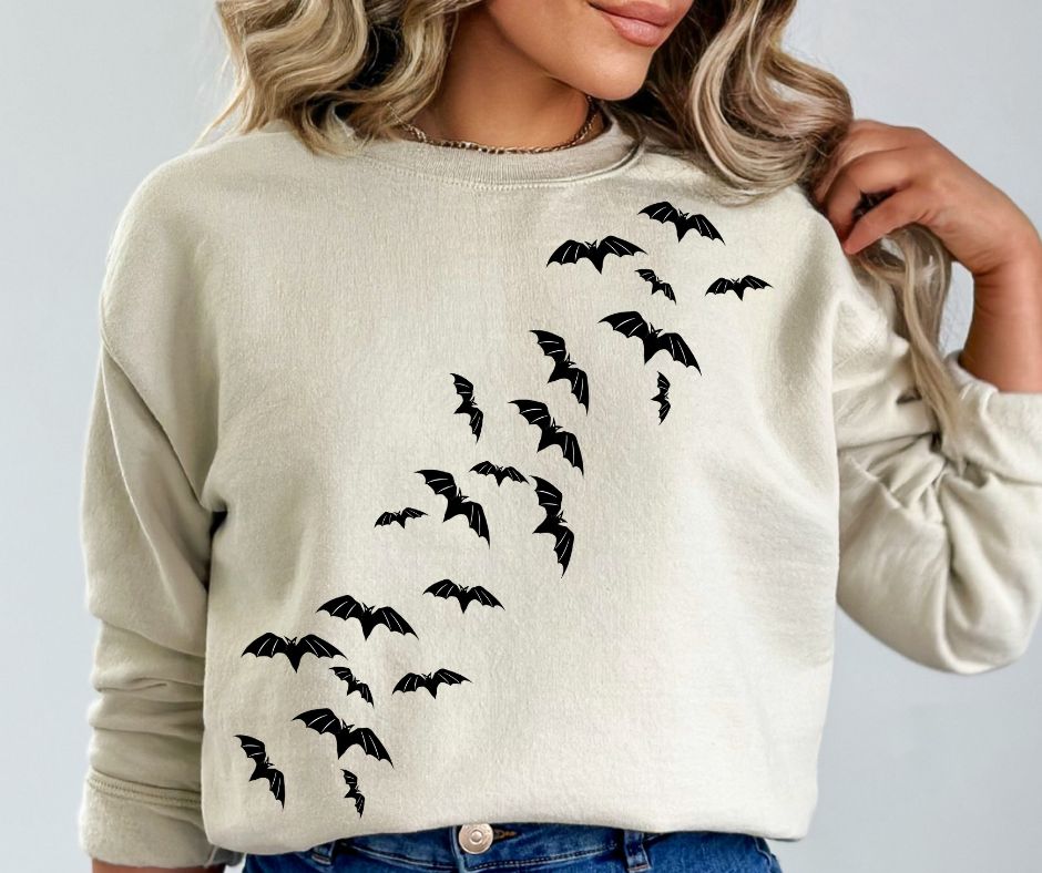 Vintage Halloween (front/back design) - DTF