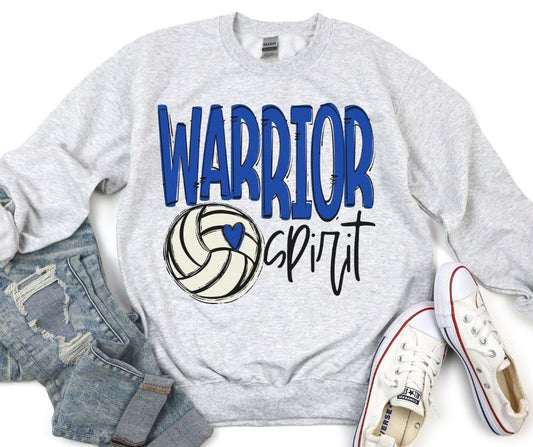 Team Go Spirit Warrior (Volleyball Royal Blue) - DTF