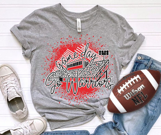 Warriors - Red/Black (Game Day Stadium Mascots) - DTF