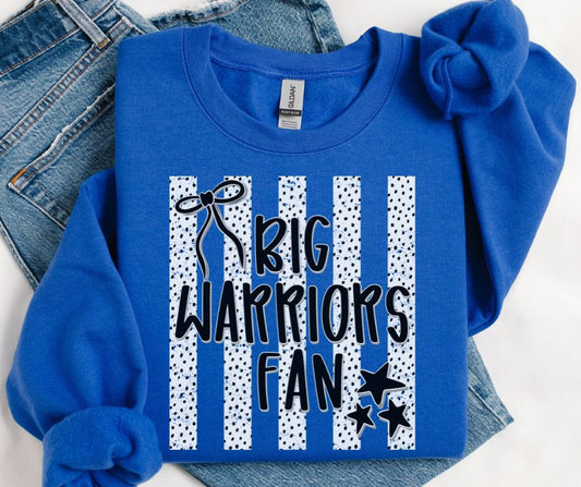 Warriors (Dottie Stripes Mascot) - DTF