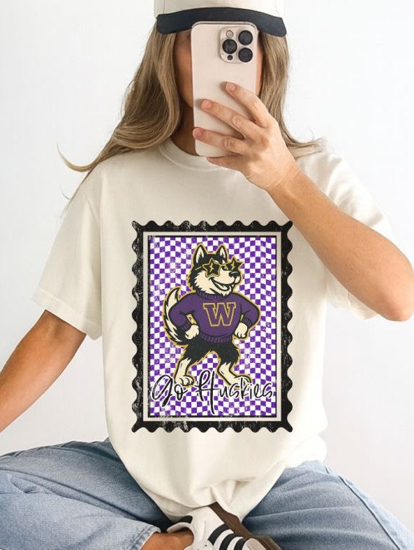 Washington (Vintage Postage Stamp Mascot) - DTF
