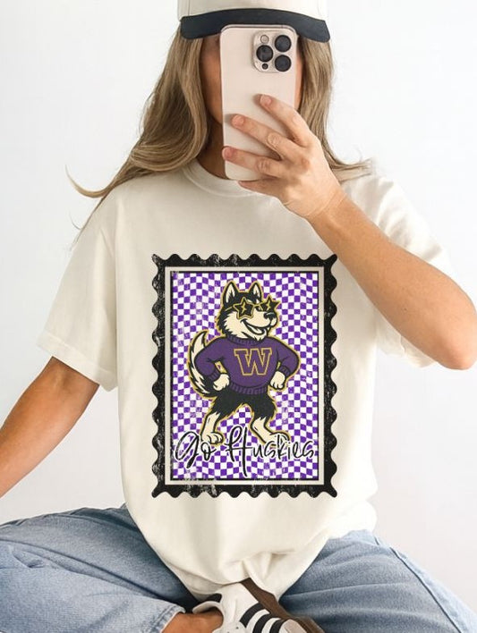 Washington (Vintage Postage Stamp Mascot) - DTF