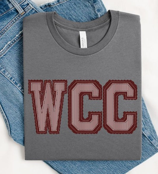 WCC - Maroon/Maroon (Prepster Mascot) - DTF