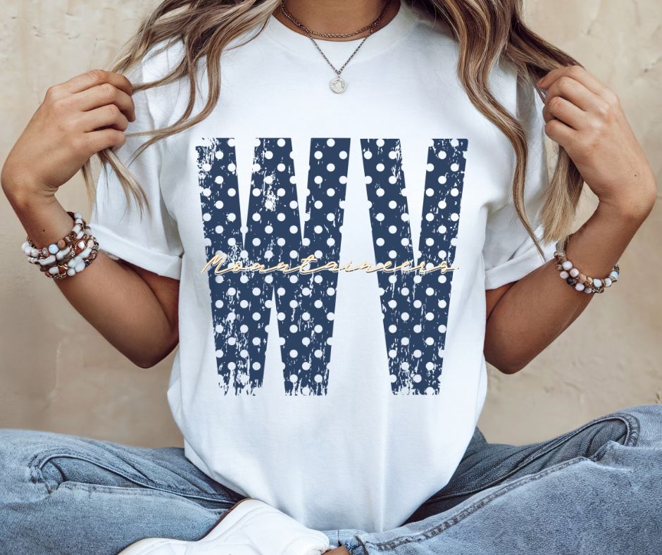 West Virginia (Polka Dot College) - DTF