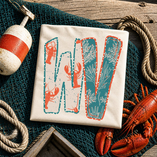 WV (Coastal Lobster Coral Reef State Abbreviations) - DTF