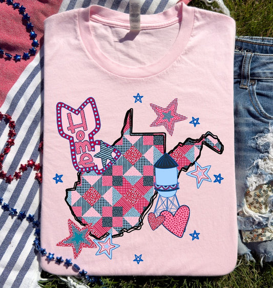 West Virginia (Patchwork Home States) - DTF