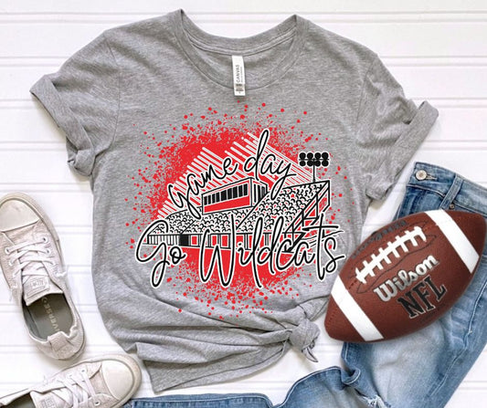Wildcats - Red/Black (Game Day Stadium Mascots) - DTF