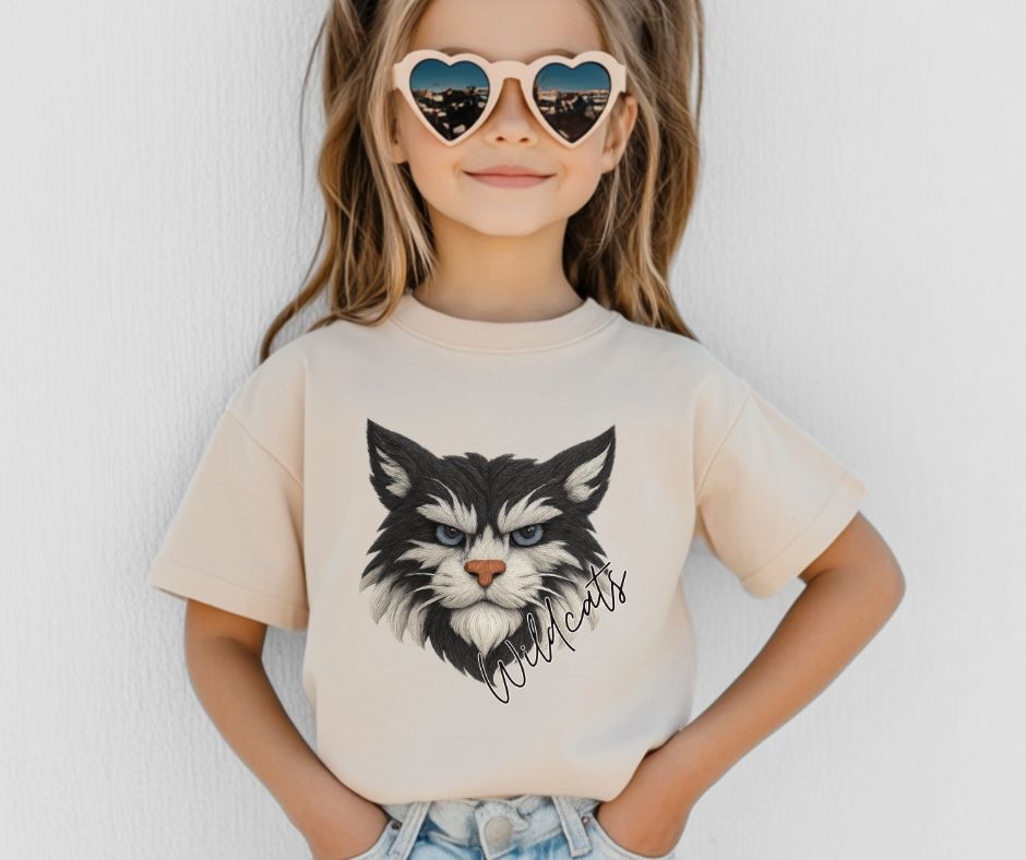 Wildcats (Faux Yarn Mascot) - DTF