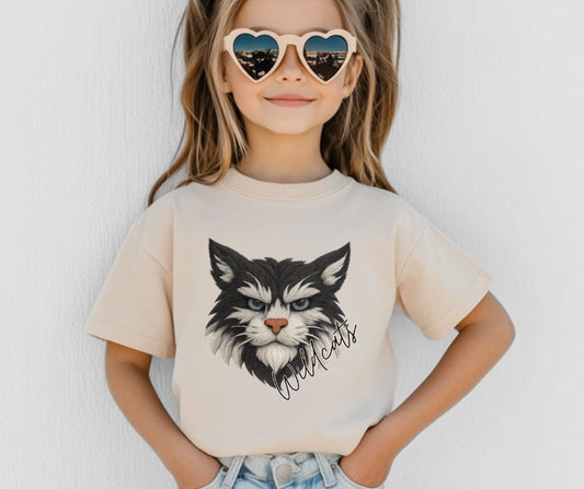 Wildcats (Faux Yarn Mascot) - DTF