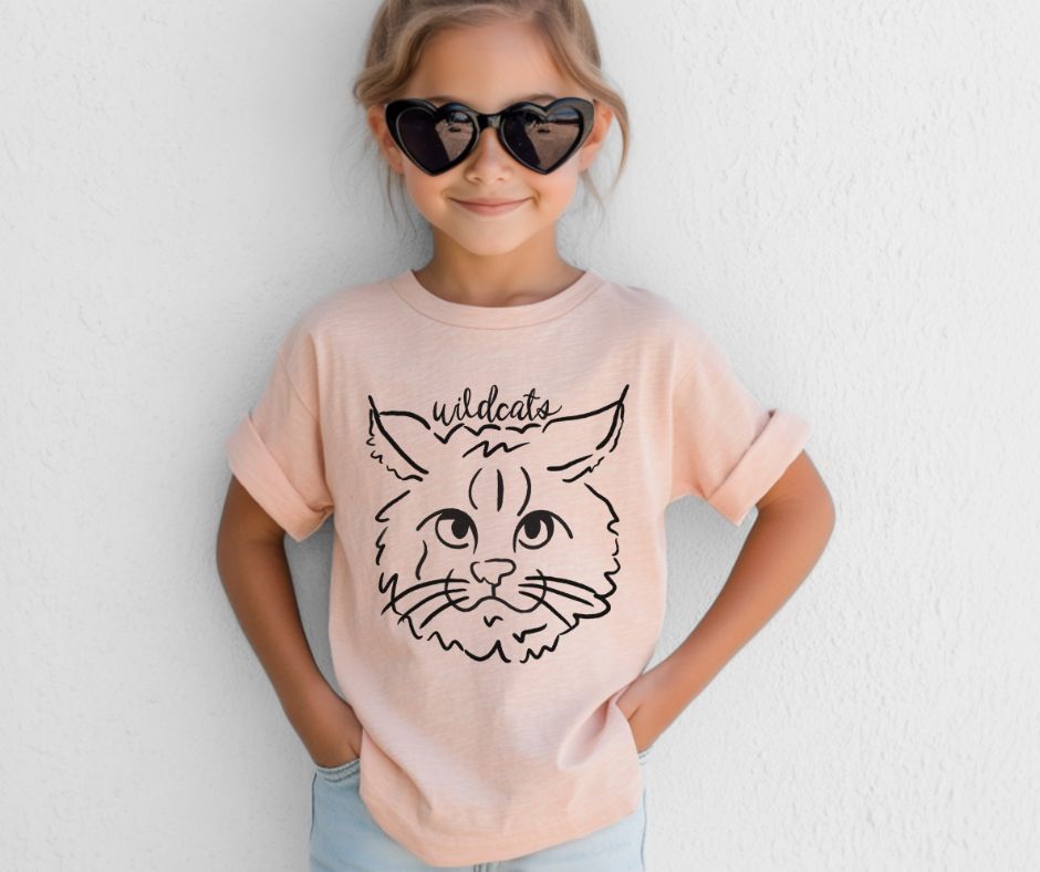 Wildcats (Doodle Sketch Mascots) - DTF
