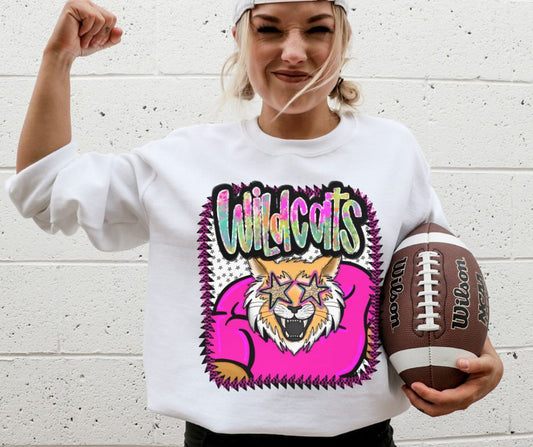 Wildcats (Pink Jersey Mascots) - DTF