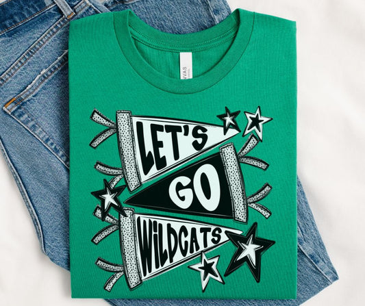 Wildcats (Let's Go Pennant Mascot) - DTF