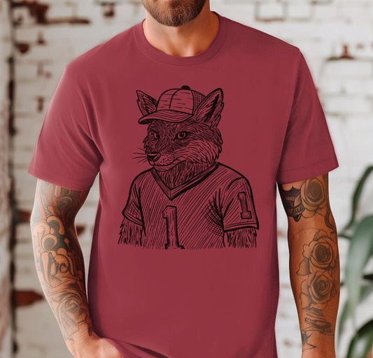 Wolf (Sketched Jersey Mascot) - DTF