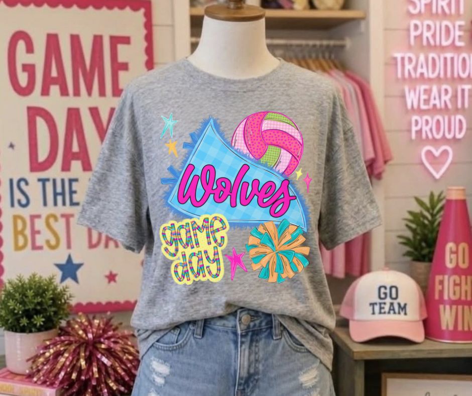 Wolves (Game Day Spirit Volleyball) - DTF