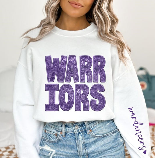 Warriors (Wardancers - Sequins/Embroidery look) - DTF